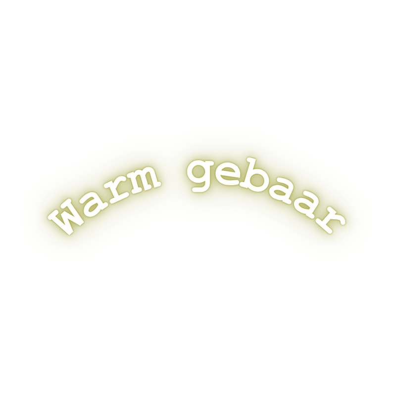 Warm gebaar