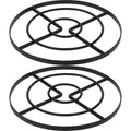 Excellent Houseware 2X Pannenonderzetter - Ø 23 Cm - Staal