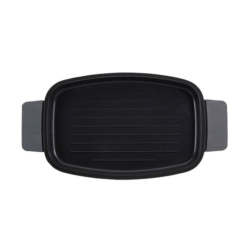 Bergner Infinity Chefs Grillplaat 42 X 22 Cm -  Gegoten Aluminium  - Soft-Touch Handvaten