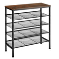 Ceruzo Schoenenrek - Hout - Metaal - 76X30X86 Cm