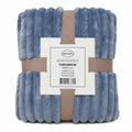 Ceruzo Fleece Deken - 150X200 Cm - Denim Blauw