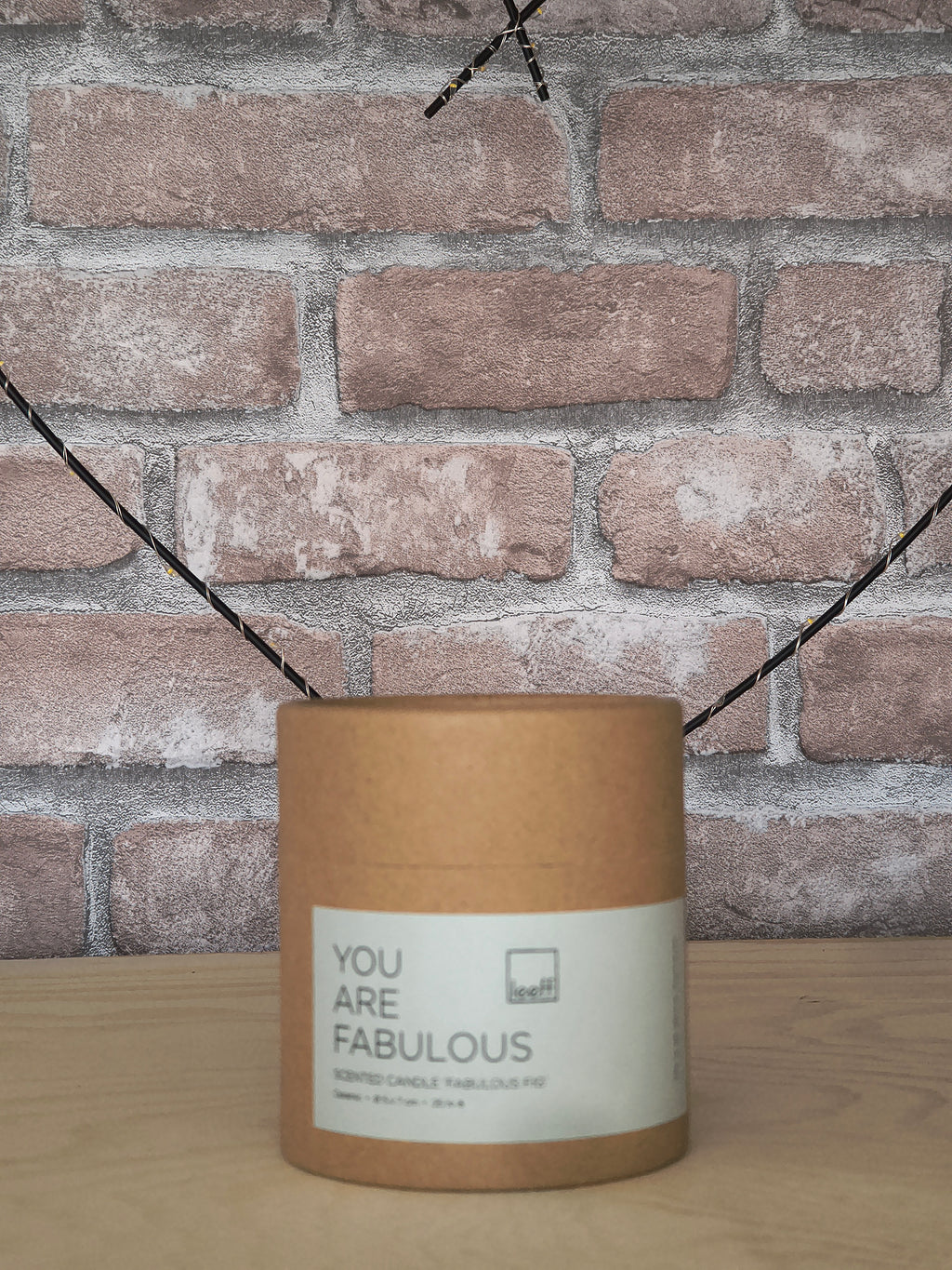 Leeff Scented Candle Fabulous Fig - You are fabulous
