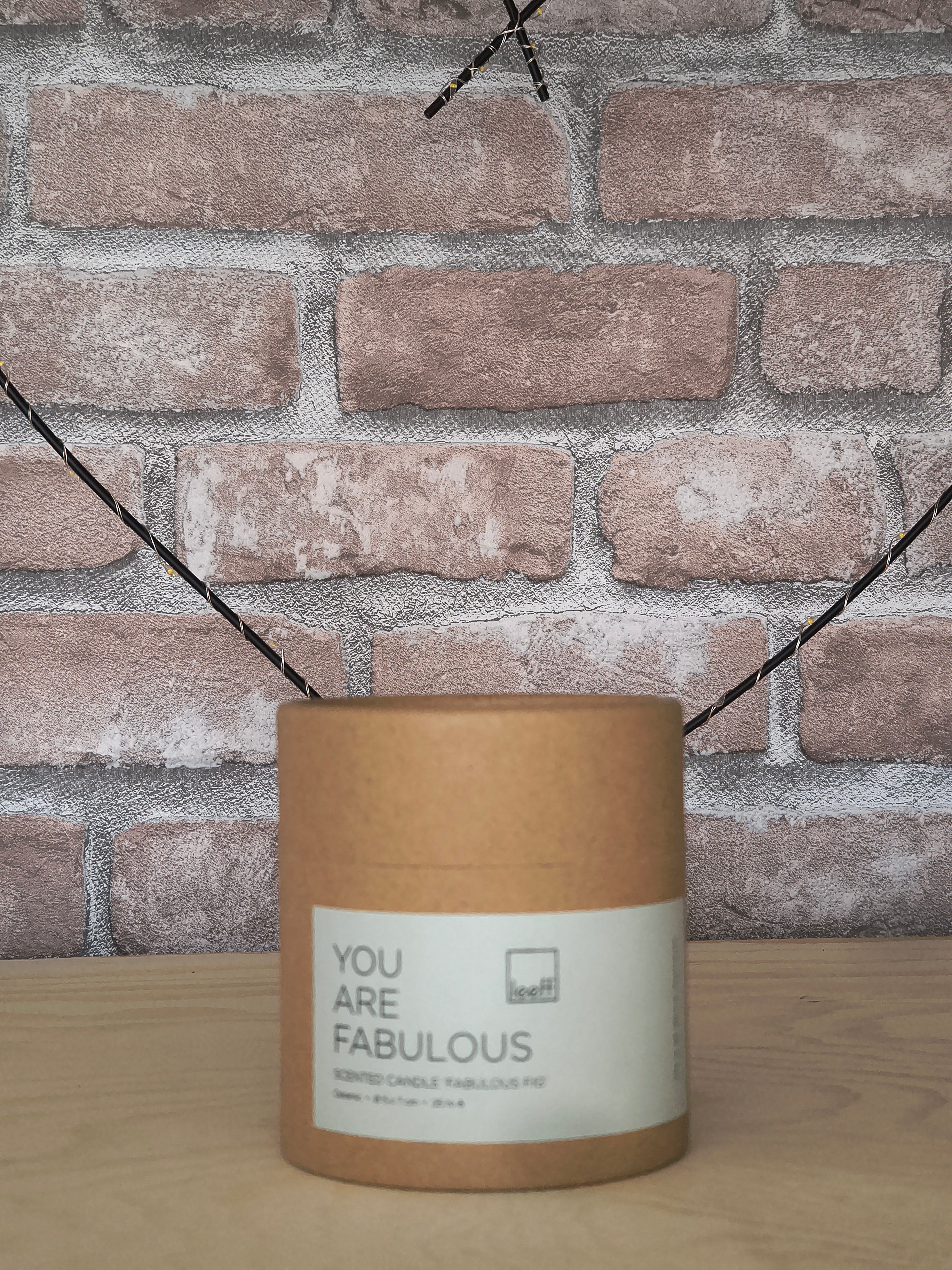Leeff Scented Candle Fabulous Fig - You are fabulous