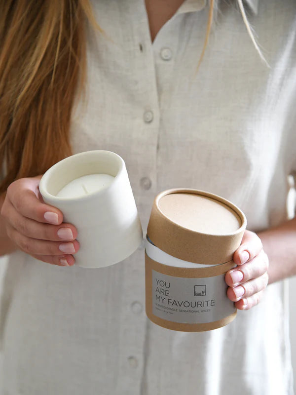 Leeff Scented Candle Sensational Spices - You are my favourite