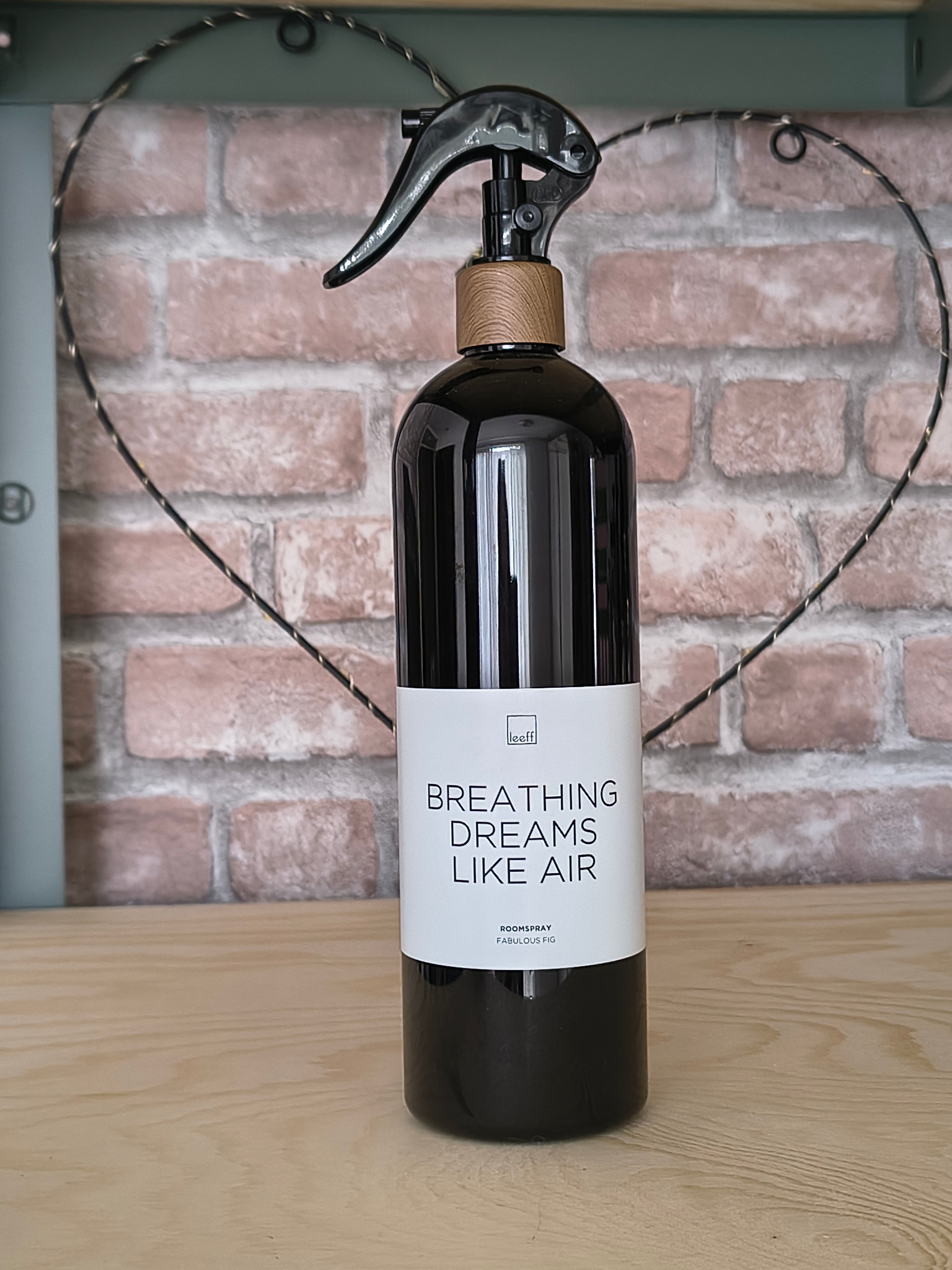 Leeff Roomspray Fabulous Fig - 'Breathing dreams like air'