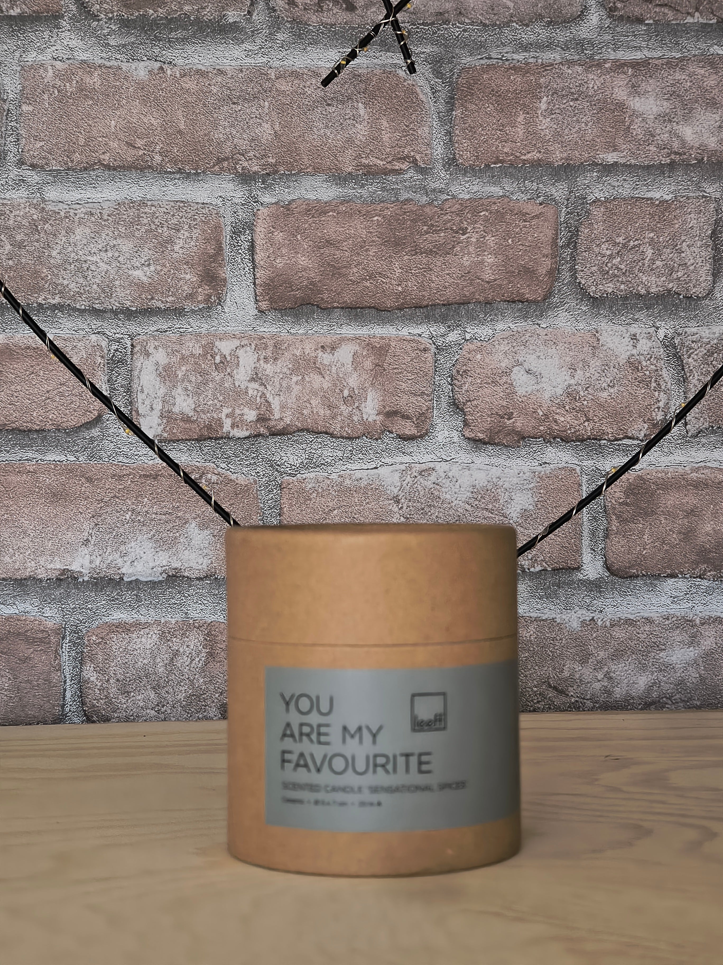 Leeff Scented Candle Sensational Spices - You are my favourite