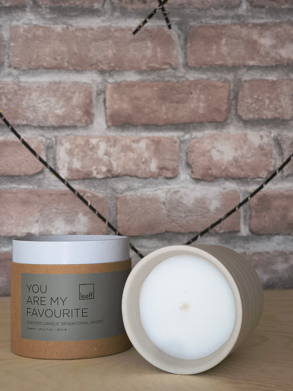 Leeff Scented Candle Sensational Spices - You are my favourite