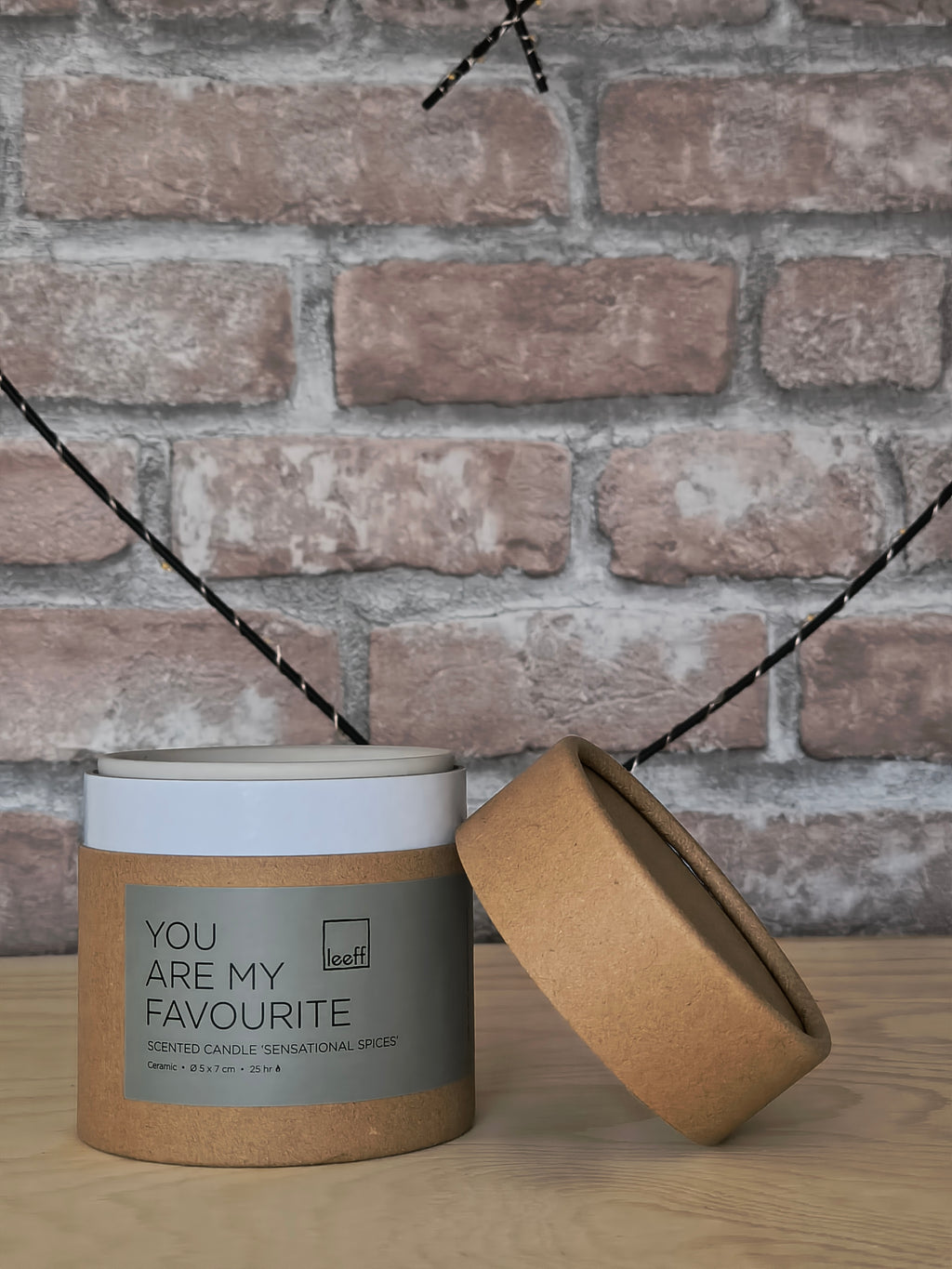 Leeff Scented Candle Sensational Spices - You are my favourite
