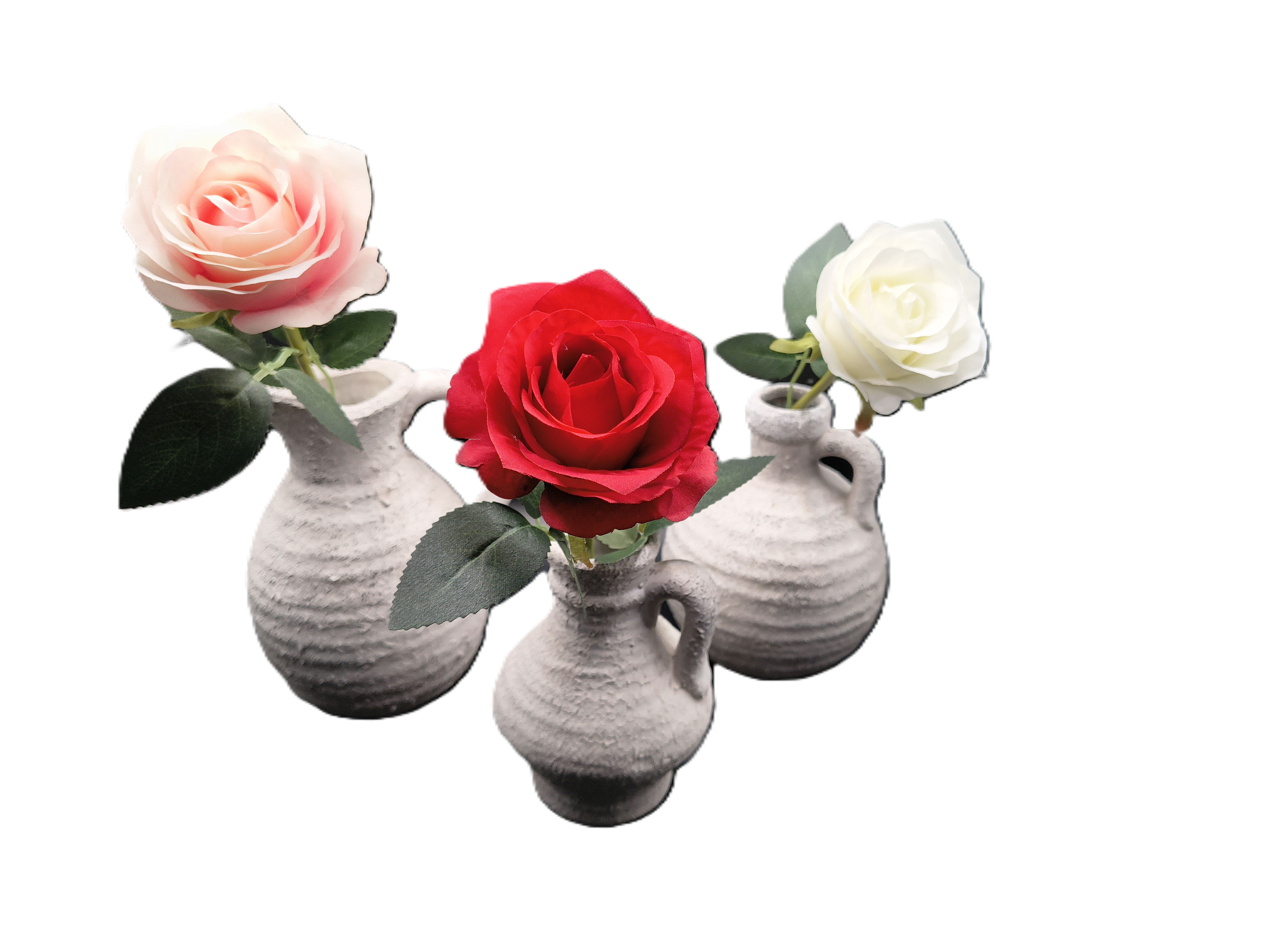 Deco vaasjes (set van 3)