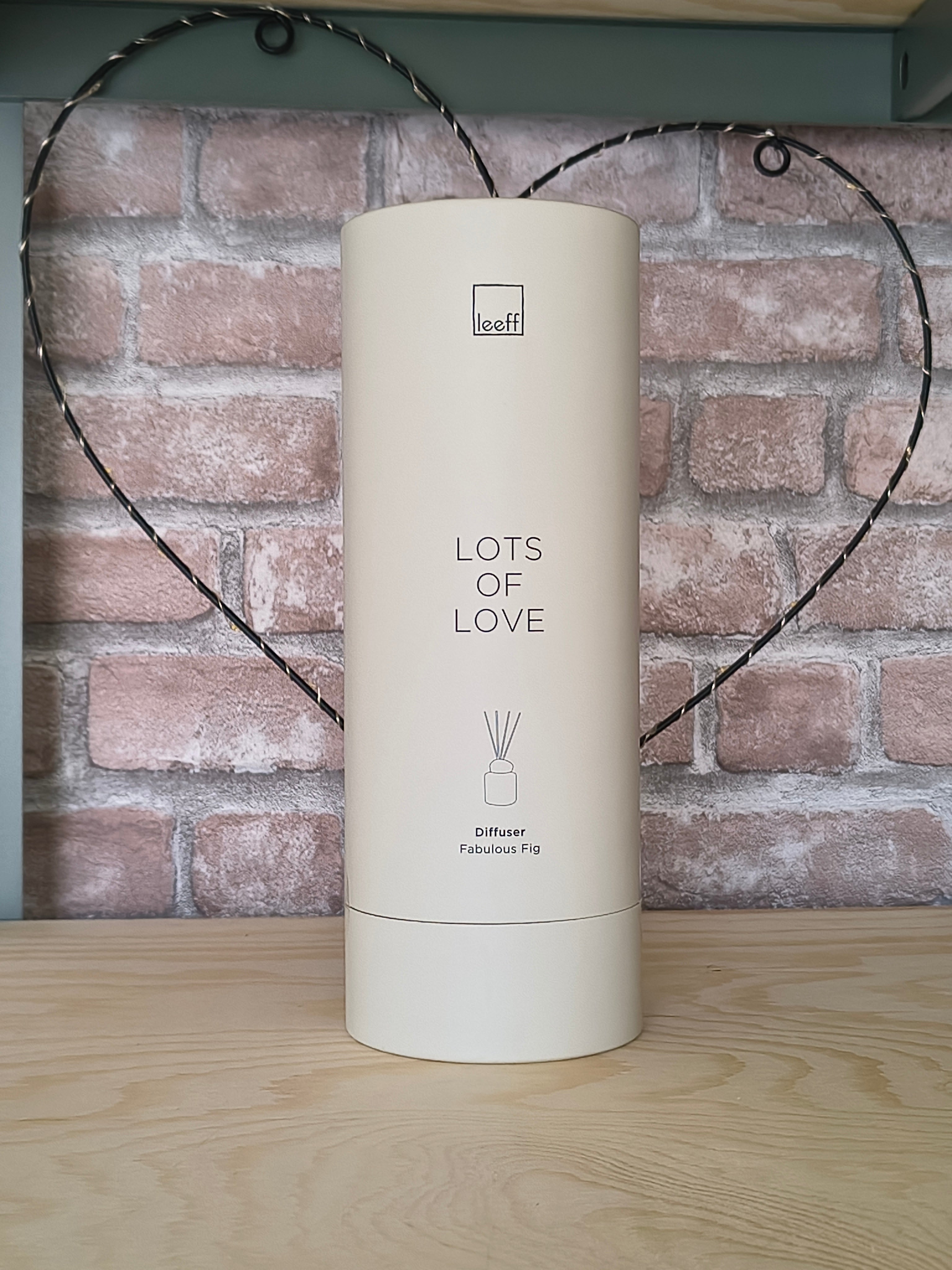 Leeff Stone Diffuser Fabulous Fig - Lots of love