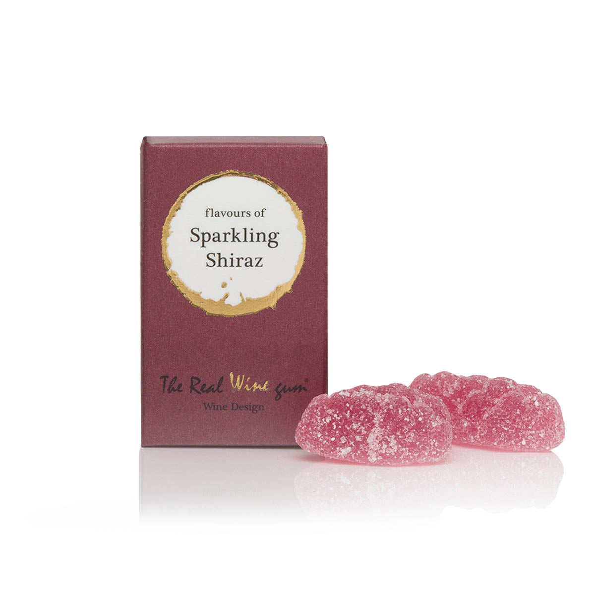 De "Real Wine Gums" Sparkling Shiraz